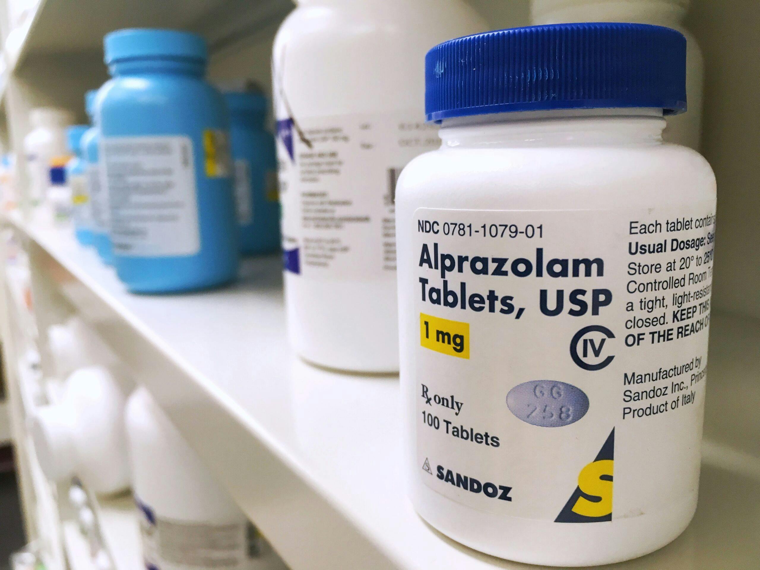 alprazolam xanax pills detox
